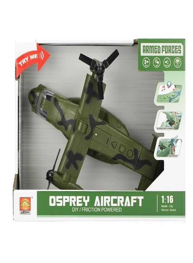 EXOMOON Metal Diecast Plane Fighter Aircraft Jet Lights Sound Pullback Collection Toy - Image 5